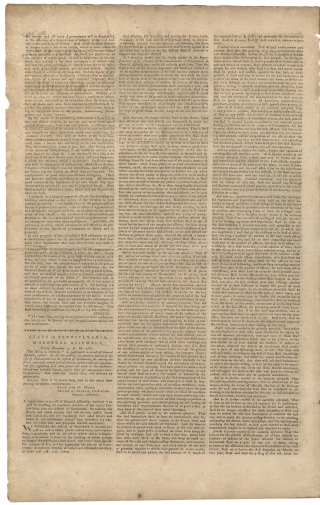 Page two of the Pennsylvania Journal of November 7, 1787